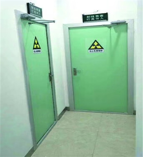 吉安厂家定制防 辐射铅门 CT室铅门 放射科射线防护施工